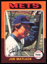 1975 Topps Jon Matlack New York Mets #290