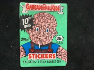 TOPPS 1987 GARBAGE PAIL KIDS SERIES 10 SEALED WAX PACK - Picture 1 of 2