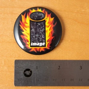 RARE Vintage IMAGE COMICS Logo Promotional Advertising 2" Button Pin McFarlane - Picture 1 of 2