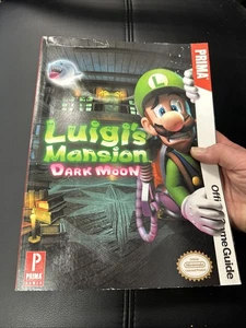 Damaged Luigi's Mansion Dark Moon Prima Official Strategy Game Guide With Poster - Bild 1 von 5