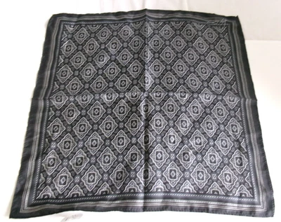 Joseph Abboud карман квадратный черный белый серый шелковый платок новый с Ярлыками - Изображение 1 из 4