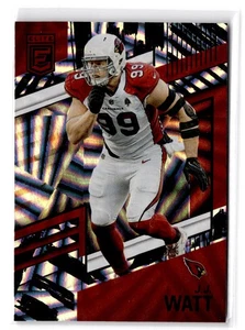 2022 Donruss Elite J.J. Watt #95 Razzle Dazzle Arizona Cardinals - Picture 1 of 2