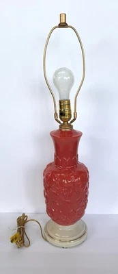 ANTIGUA LÁMPARA DE MESA ELÉCTRICA ALADDIN ALACITE restaurada Foto 1 de 4