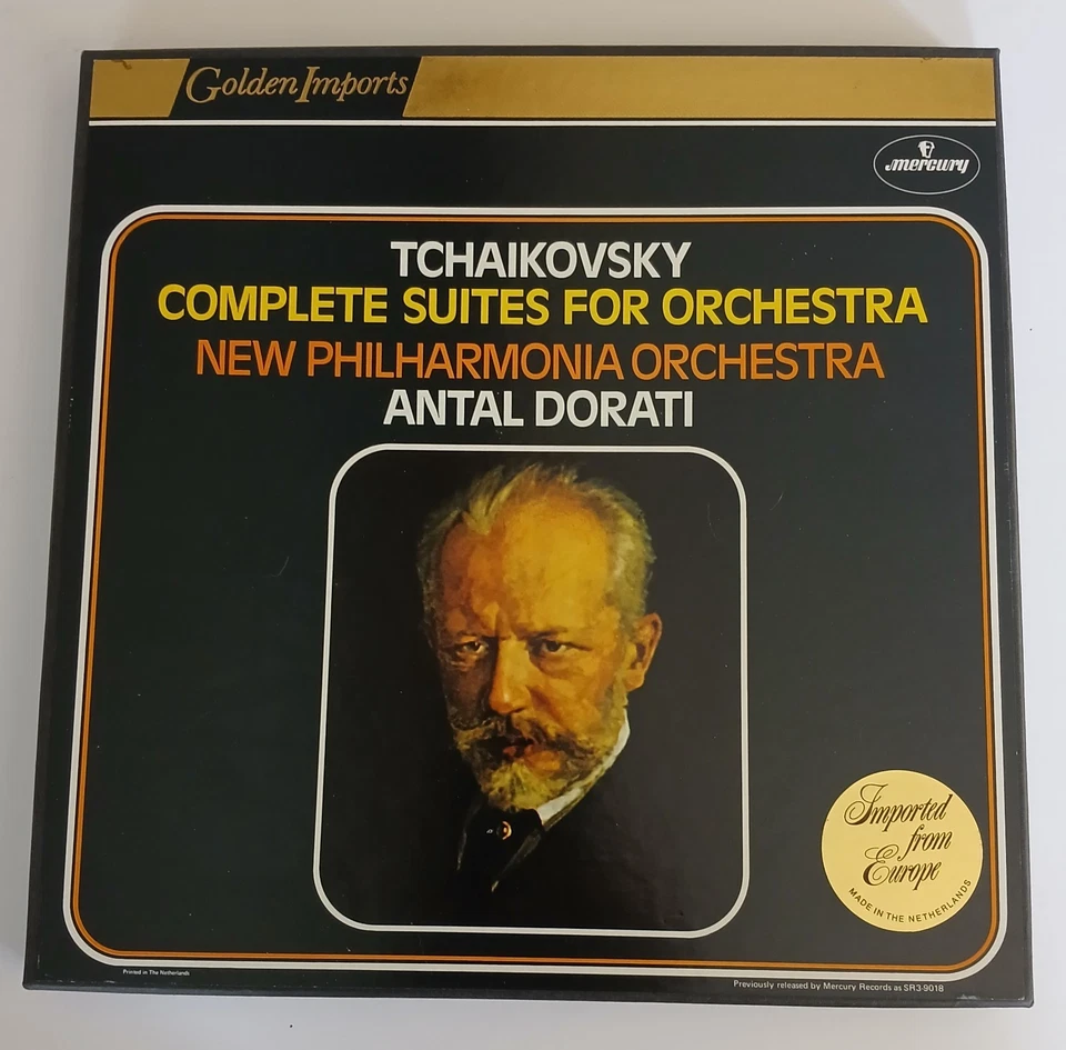 TCHAIKOVSKY Complete Suites Orchestra DORATI Mercury Golden Imports 3Lp Box Set Foto 1 de 4