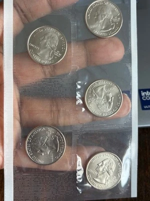 2006 P State Quarter Set - Unopened Original Mint Cellophane Pack - Image 1 of 4