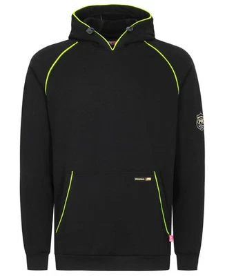 FR Hoodies Pullover 12oz Heavyweight Cotton Fleece Flame Resistant Contrast S... - Image 1 of 4