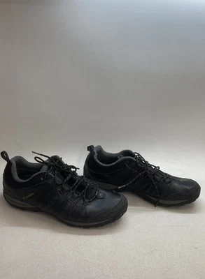 Tênis de trilha Columbia Redmond impermeável preto baixo masculino tamanho 12 - Imagem 1 de 4