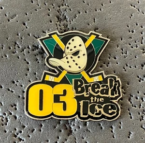 Anaheim Ducks 03 Break The Ice NHL Hockey Pin - Bild 1 von 2