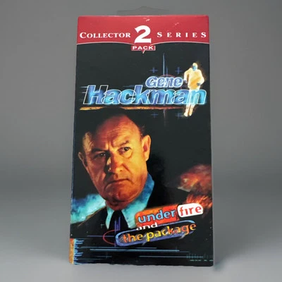 Collector Series 2 Pack Gene Hackman Under Fire The Package VHS Tape Movie 1996 - Image 1 of 4