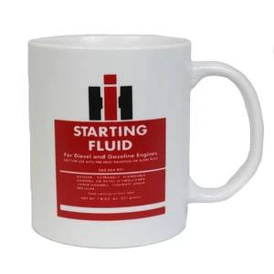 11oz International Harvester IH Starting Fluid Ceramic Mug OBT1100 - Picture 1 of 3
