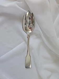 Eighteen Ten 1810 by International Sterling Silver Serving Spoon Pierced 8" 64g - Picture 1 of 6