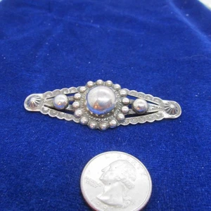 VINTAGE SOUTHWEST STILISIERTE BROSCHE STERLING - Bild 1 von 6