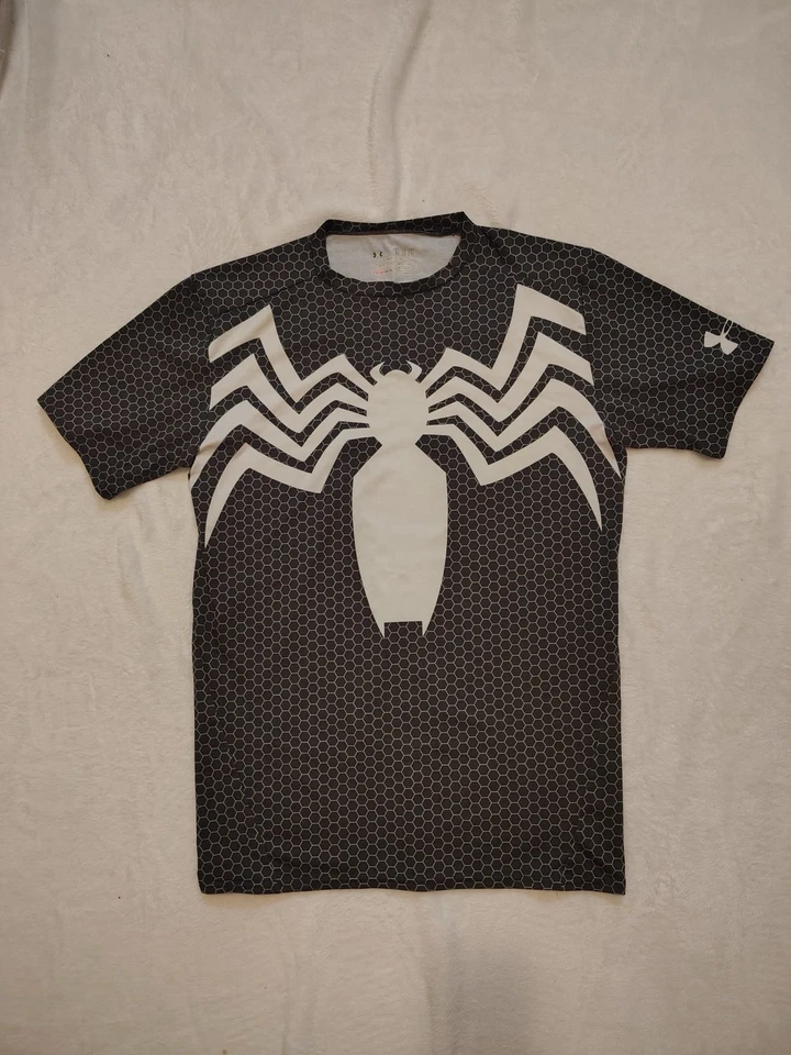 Camisa Under Armour Compresión Heat Gear Alter Ego XL Spiderman Venom RARA Foto 1 de 4