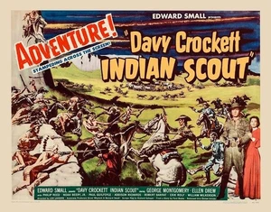 Davy Crockett Indian Scout 1950 Dvd.Copy of public domain film.Disc only no case - Picture 1 of 1