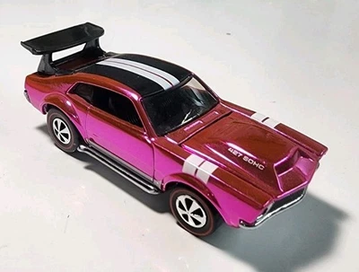 Hot Wheels 2009 23rd Convention RLC Party Pink Mighty Maverick 1/64 Baggie Car - Image 1 of 4