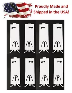 8 pack Aftermarket DODGE D-Body Ram Exterior Molding Retainer Clip #6003519 - Foto 1 di 6