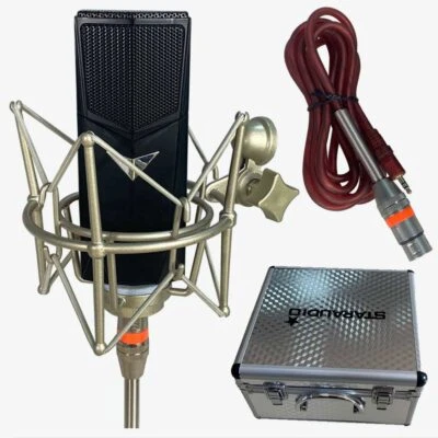 Studio Microphone Kit For Live Stream Broadcast Recording Condenser Cardioid Mic - Image 1 of 4
