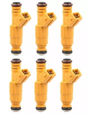 For 1987-1998 JEEP Cherokee Wrangler 4.0 6PCS Fuel Injectors 4 hole 0280155710 Foto 1 de 4