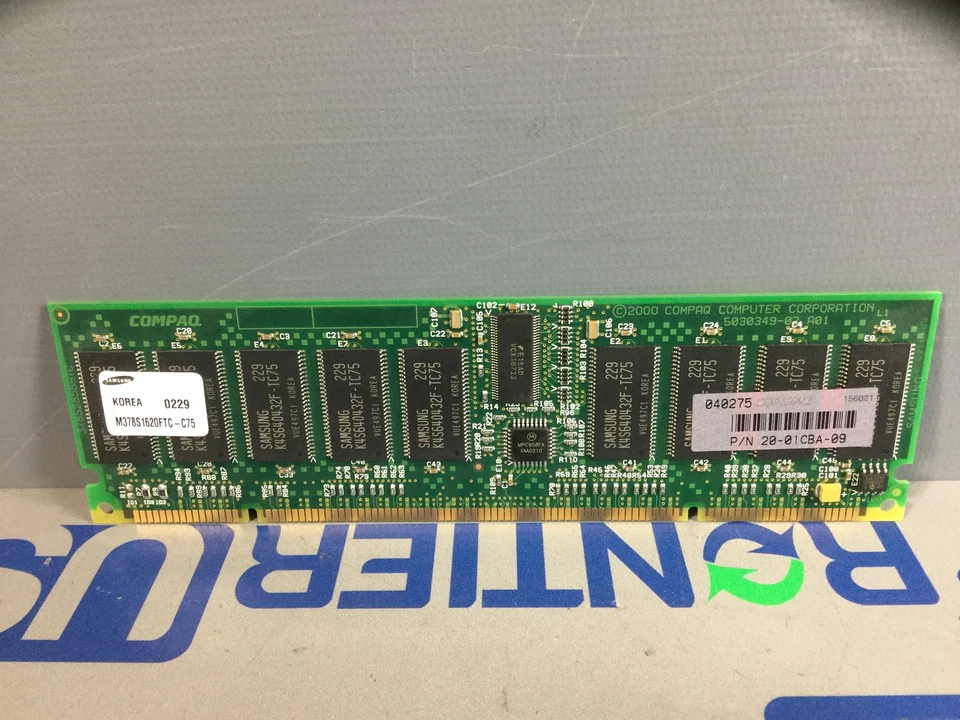 HPE 128MB Monolithic DIMM  AS DS15  DS25 20-01CBA-09 - Image 1 of 1