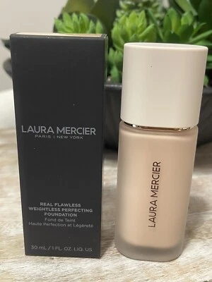 Base Perfeccionadora Laura Mercier Real Impecable Sin Peso "Opal" 0C1 Nueva 1Oz Foto 1 de 3