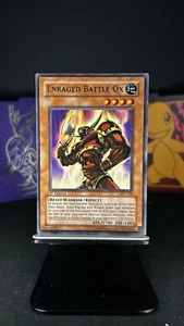 Yugioh Card Enraged Battle Ox Invasion of Chaos IOC-070 1 Edition - Picture 1 of 2