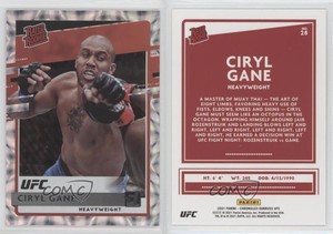 2021 Panini Chronicles UFC Donruss Rated Rookies Asia Ciryl Gane #28 Rookie RC