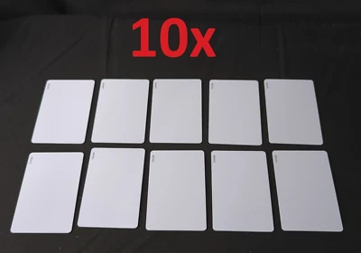 10x Cards for ASSA ABLOY RFID NXP MIFARE 4K Programmed White for Vingcard - Image 1 of 4
