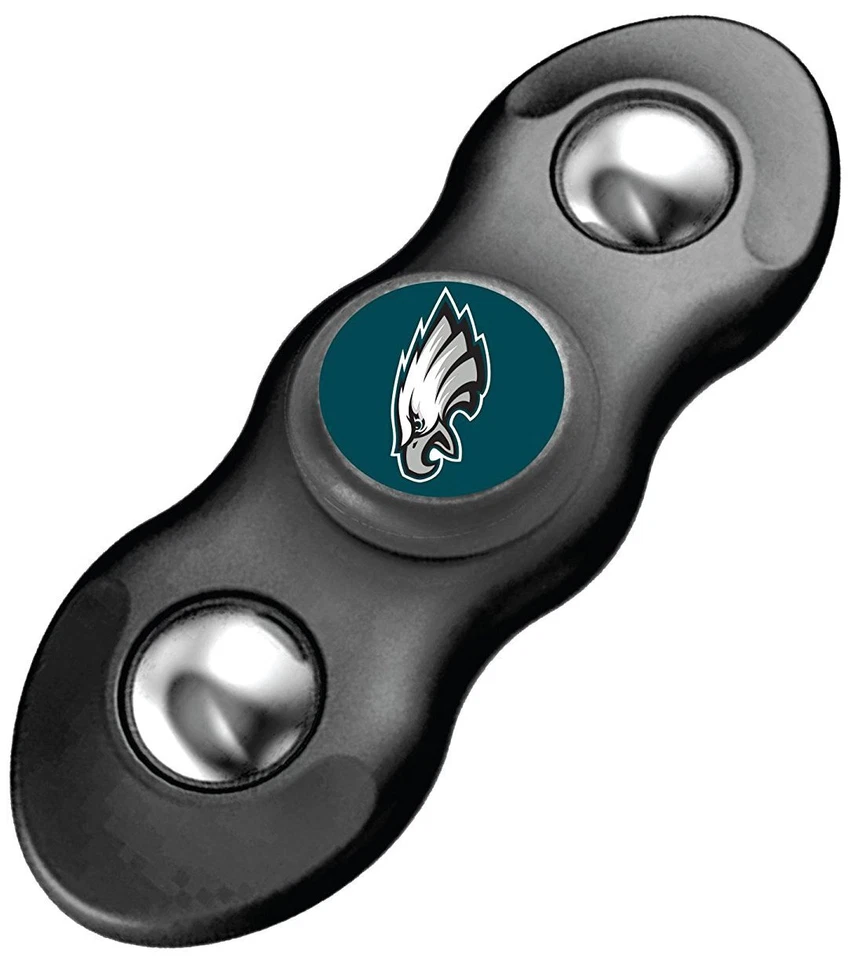 Fidget Spinner de 2 clavijas con licencia Aminco NFL Philadelphia Eagles Foto 1 de 1