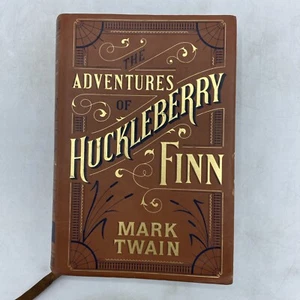 The Adventures Of Huckleberry Finn Mark Twain Flexi Edition - Picture 1 of 16