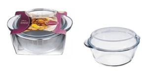 Casseruola forno in vetro alorno con coperchio 2 litri - Foto 1 di 1