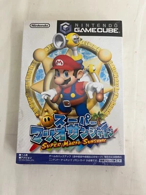[g106] SUPER MARIO SUNSHINE Japan Nintendo GameCube BRAND NEW FACTORY SEALED - Image 1 of 4