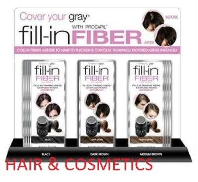 COVER YOUR GRAY- Fill-In FIBER-With AVEC PROCAPIL-12gm-FAST UK TRACK POST!!!!!