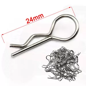 RC Karosserieklammern Splinte Spannstifte Federstecker Clips 1:8 1:10 1:12 1:16 - Bild 1 von 6