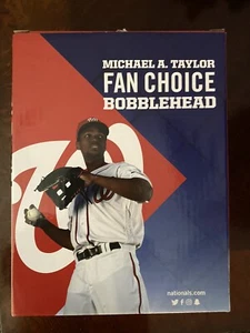 Michael A Taylor Bobblehead FAN CHOICE 2016 Washington Nationals Collectible - Picture 1 of 3