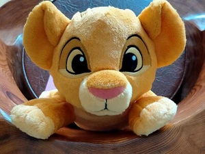 Baby Simba Plush in a lying-down pose The Lion King Disney Soft & Cuddly 13 in. - Picture 1 of 23