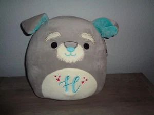 Peluche 14" KELLYTOY Squishmallow Shaun The Schnauzer Dog Super Nuovo con etichette - Foto 1 di 2