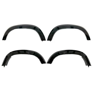 HAWKE GLOSS BLACK OE STYLE WHEEL ARCHES fits DEFENDER 90 L663 - Picture 1 of 4