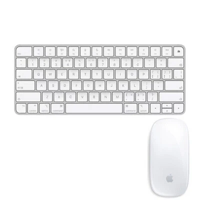 Apple A1644/A1657 Magic Keyboard 2 and Magic Mouse 2 Wireless Kit - White, Used - Image 1 of 4