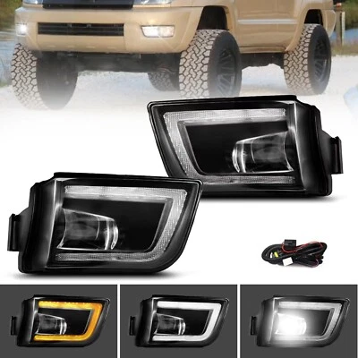 Luces antiniebla LED para Toyota 4Runner 2003-2005 luces de parachoques delanteras con DRL + cableado Foto 1 de 4