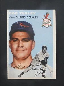 1954 Topps Baseball Card #85 Bob Turley (EX-MT) - Picture 1 of 2