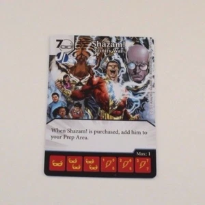 DC Dice Masters Justice League * SHAZAM! * Trinity War OVP Promo Preiskarte - Bild 1 von 1