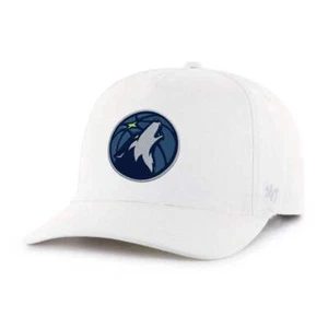 Cappello regolabile Minnesota Timberwolves '47 marca Hitch colore bianco logo - Foto 1 di 2