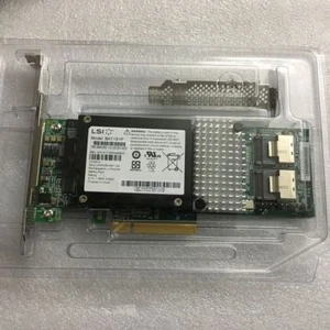 New LSI MegaRAID 9261-8i 8-port PCI-E 6Gb/s SATA/SAS RAID Controller Card+ Batte - Picture 1 of 5