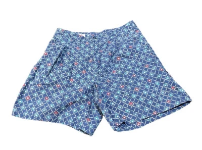 Vintage Claiborne Geométrico Cintura Media 100% Algodón Colorido Mujer’s Talla 29 Foto 1 de 4