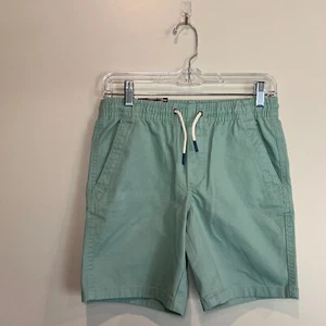 Gap Kids Boys XL 14-16 Granite Green Soft Twill Shorts Stretch Waist - Picture 1 of 7