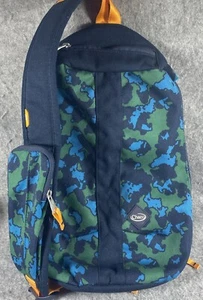 Chaco Radlands Sling Crossbody Bag Navy Blue Dark Green w/orange lining - Picture 1 of 8