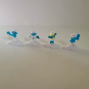 McDonald's Happy Meal Toys Peyo 2017 Smurfs Set Of 4 - Picture 1 of 8