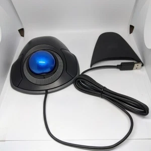 Kensington K72337 Orbit Trackball with scroll Ring Mouse - Black- 4 1/2X5 1/2X2" - Picture 1 of 11