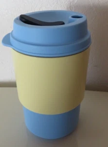 TUPPERWARE Eco+ Kaffeebecher To Go - 350 ml - blau - NEU - Bild 1 von 2