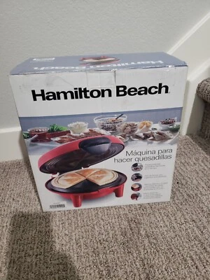 Hamilton Beach 25409 Quesadilla Maker - Red - Image 1 of 4